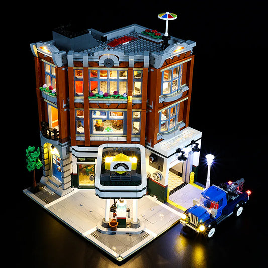 Kit de iluminación LEGO Corner Garage n.° 10264 (módulo inalámbrico)
