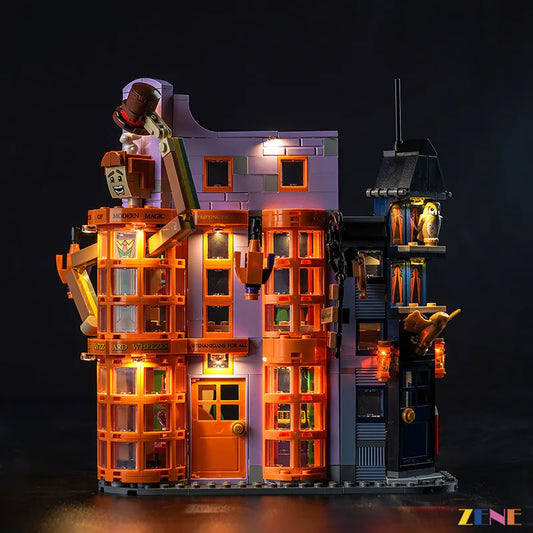 Kit de iluminación para LEGO Sortilegios Weasley: Callejón Diagon n.° 76422