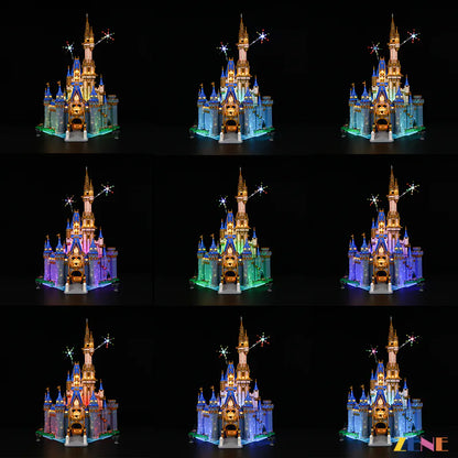 Kit de iluminación para el Castillo LEGO Disney n.° 43222 (versión 2)