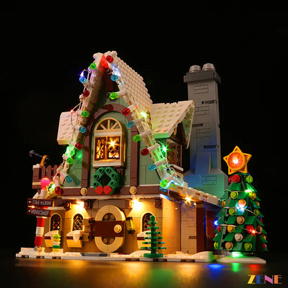 مجموعة إضاءة LEGO Elf Club House #10275