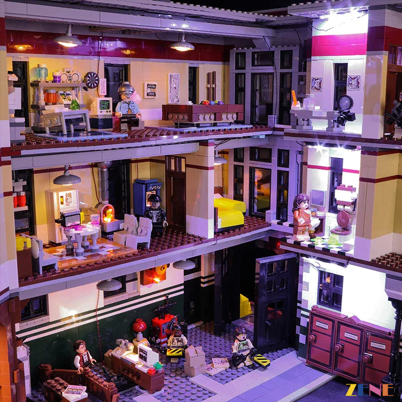 Kit de iluminación LEGO Firehouse Headhouse n.° 75827