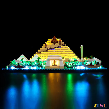 Kit de iluminación LEGO Gran Pirámide de Giza n.° 21058 (versión 2)