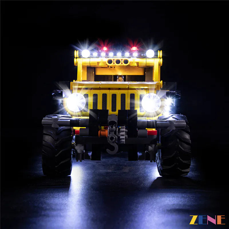 Kit de luces para el Jeep Wrangler LEGO n.° 42122