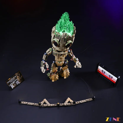 LEGO Marvel Groot #76217 Kit de luces