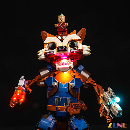 Kit de iluminación para LEGO Rocket Baby Groot n.° 76282