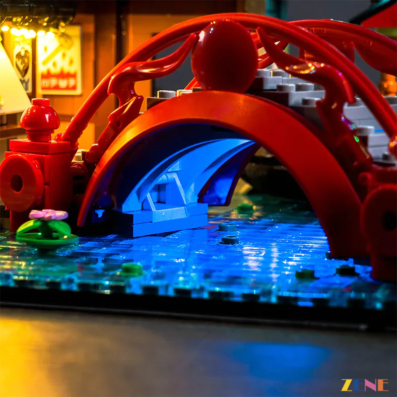 Kit de iluminación para LEGO NINJAGO City Markets n.° 71799 (versión 2)