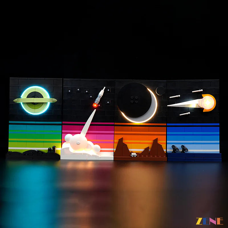 Kit de iluminación para LEGO Tales of the Space Age n.° 21340