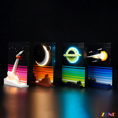 Kit de iluminación para LEGO Tales of the Space Age n.° 21340