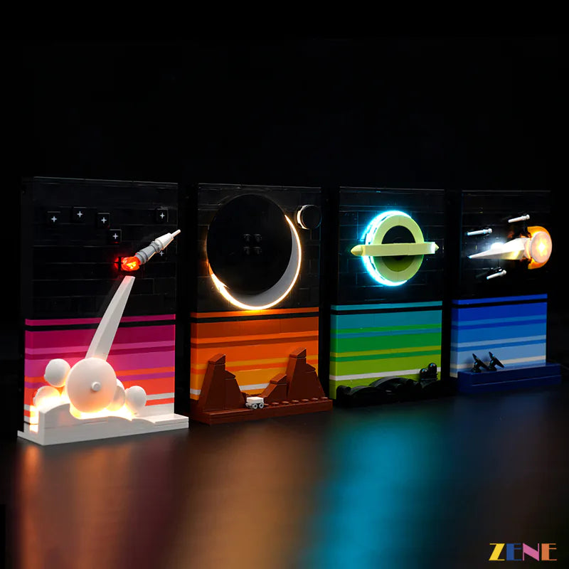 Kit de iluminación para LEGO Tales of the Space Age n.° 21340