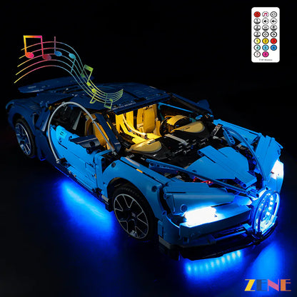 Kit de iluminación para LEGO Technic™ Bugatti Chiron n.° 42083