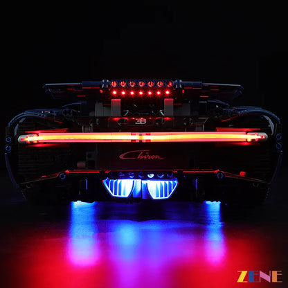 Kit de iluminación para LEGO Technic™ Bugatti Chiron n.° 42083