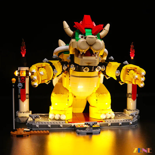 Kit de iluminación LEGO The Mighty Bowser™ n.° 71411