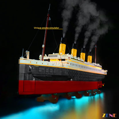 Kit de iluminación del barco LEGO Titanic n.° 10294 (módulo de humo)