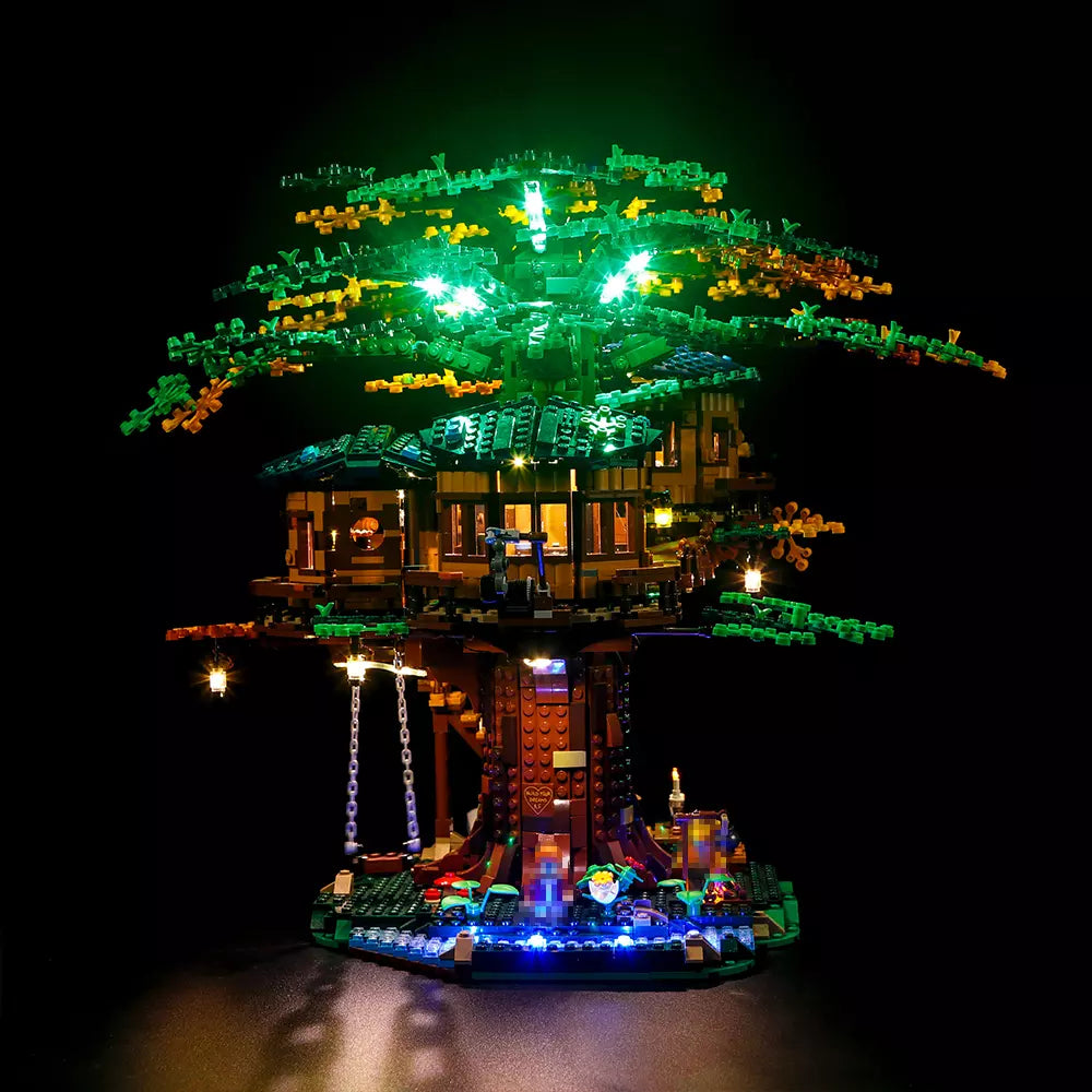 Kit de iluminación LEGO Tree House n.° 21318 (versión mejorada)