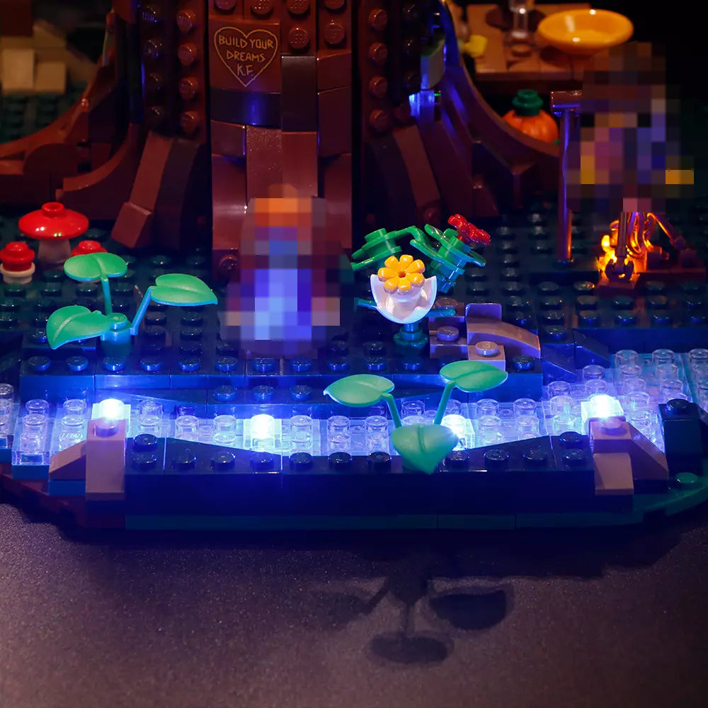 Kit de iluminación LEGO Tree House n.° 21318 (versión mejorada)