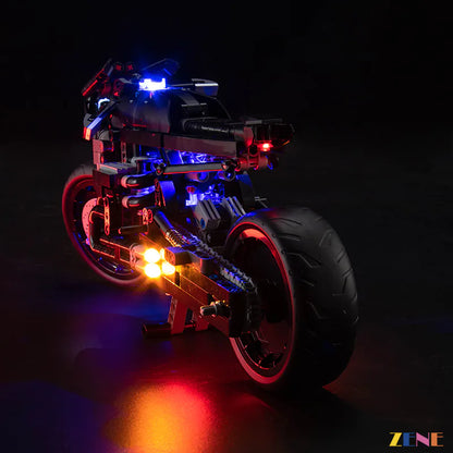 Kit de luces para THE BATMAN – BATCYCLE #42155