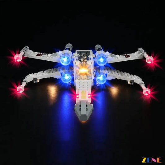 Kit de iluminación para el caza X-Wing de LEGO Luke Skywalker n.° 75301