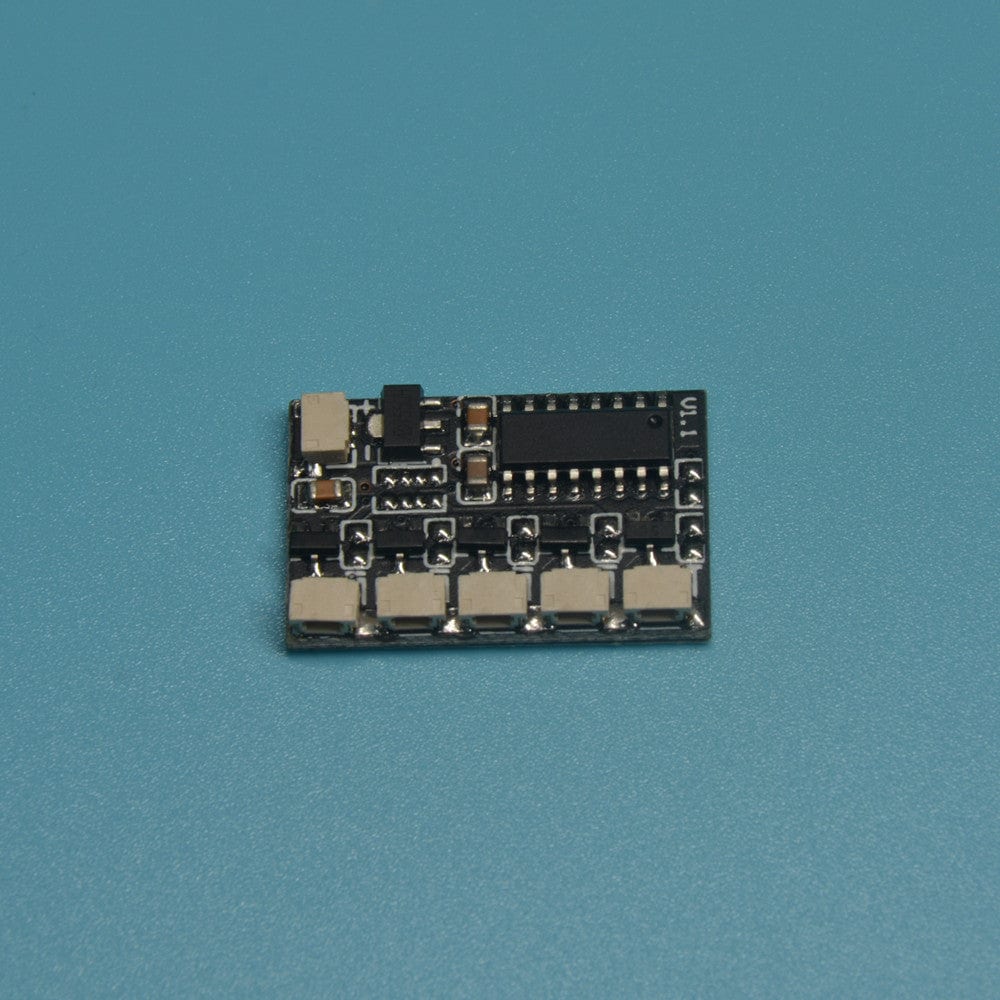 Placa de efectos de 5 puertos para kit de iluminación LED MOC