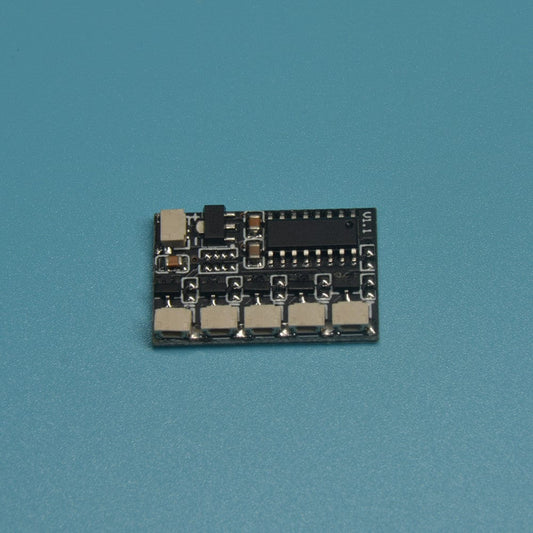 Placa de efectos de 5 puertos para kit de iluminación LED MOC