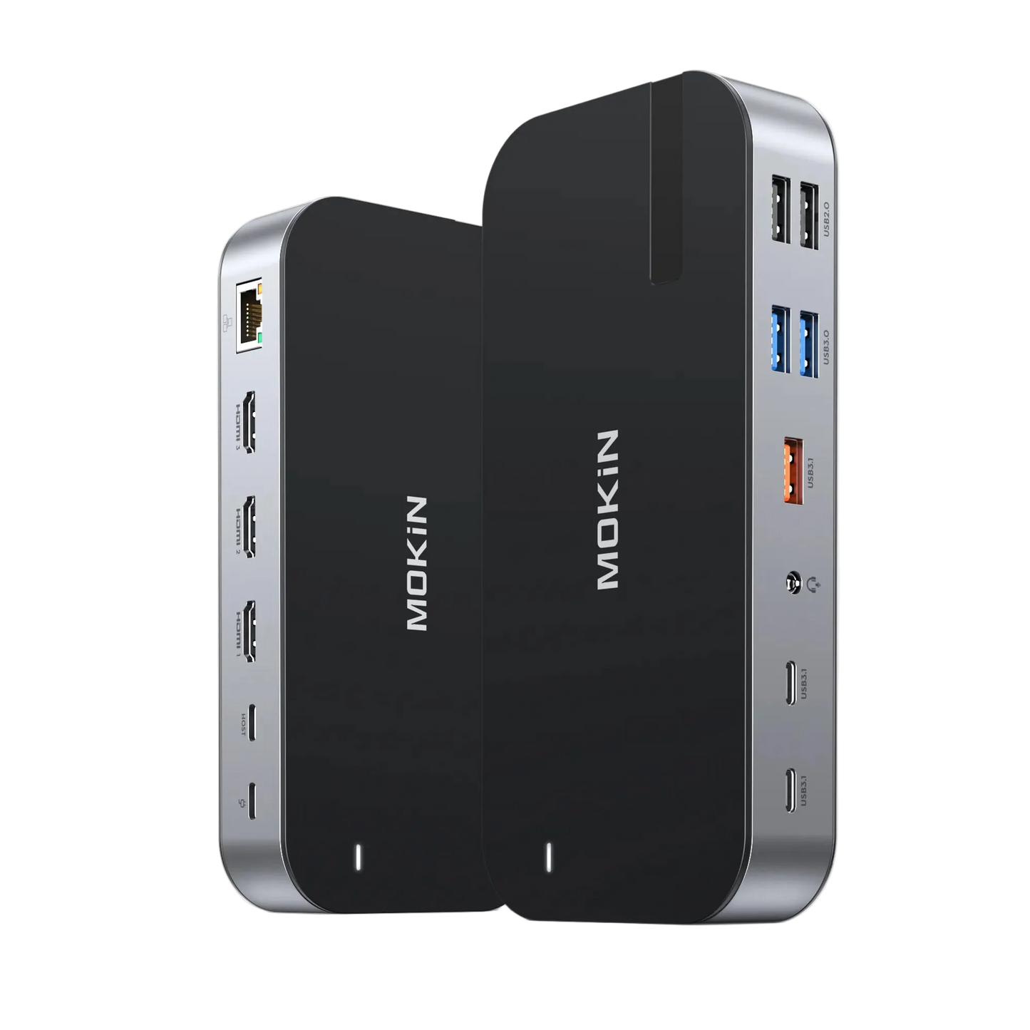MOKiN 16-in-1 Laptop Docking Station with Triple Monitor Support
