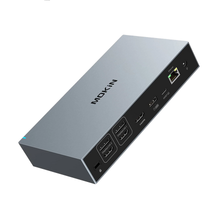 MOKiN DisplayLink Docking Station with 3 Monitors