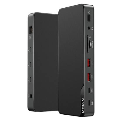 MOKiN 12-in-1 Thunderbolt 4 Laptop Dock Dual Monitors