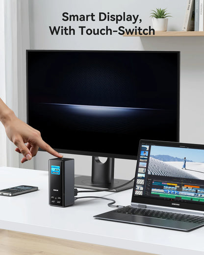 MOKiN 17-in-1 USB-C Dock for Triple Monitors to Simplify Your Desk Setup
