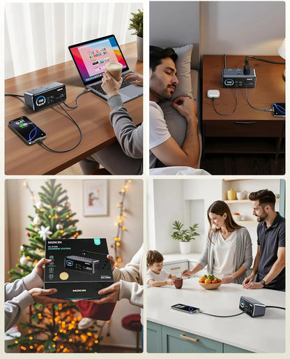 MOKiN 100W 8-in-1 GaN Charging Station to Declutter Your Desk and Power All Your Devices