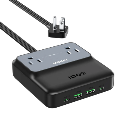 MOKiN 100W 6-in-1 Charging Station to Simplify Multi-Device Power at Home and Office
