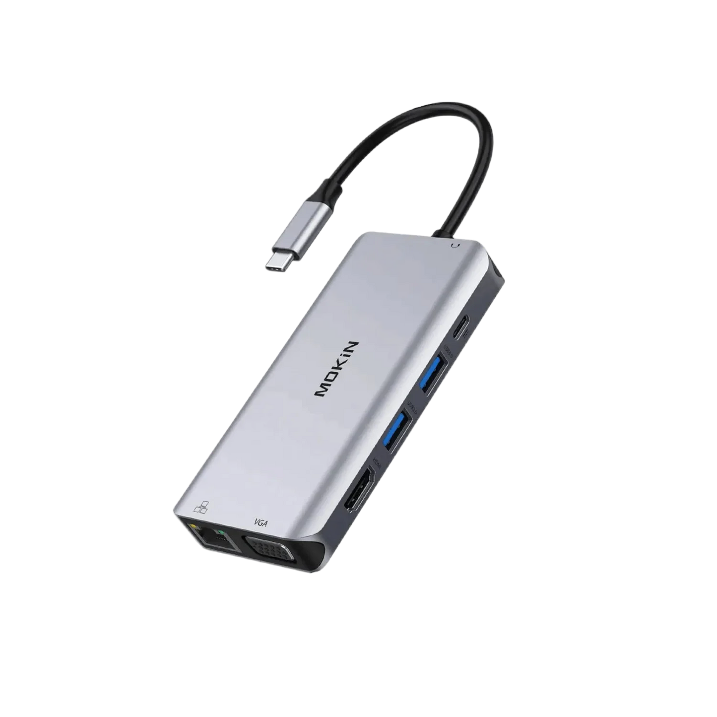 MOKiN 10 IN 1 Dual Display USB-C Hub with 4K HDMI