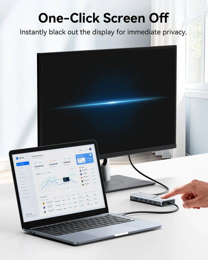 MOKiN 13-in-1 Docking Station for Dual Monitors and Seamless Productivity