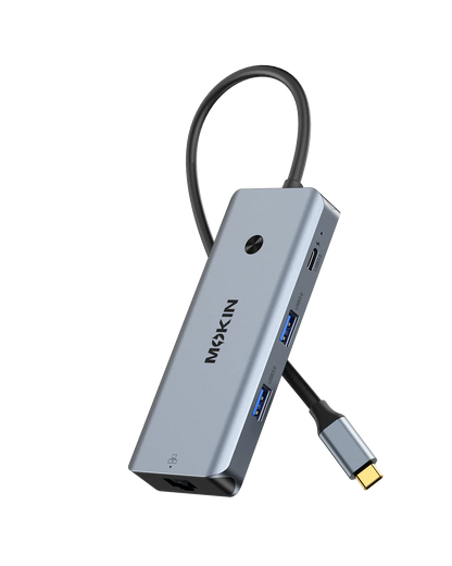 MOKiN 8-in-1 USB-C Hub for On-the-Go Laptop Expansion