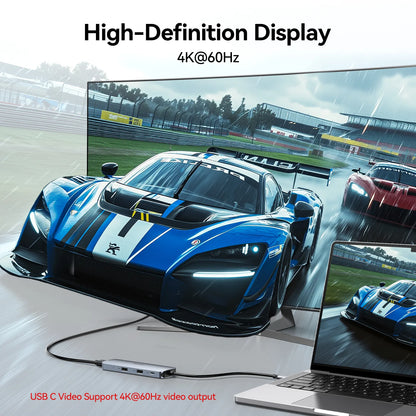 MOKiN 8 IN 1 USB-C Video Docking Station Dual Monitor