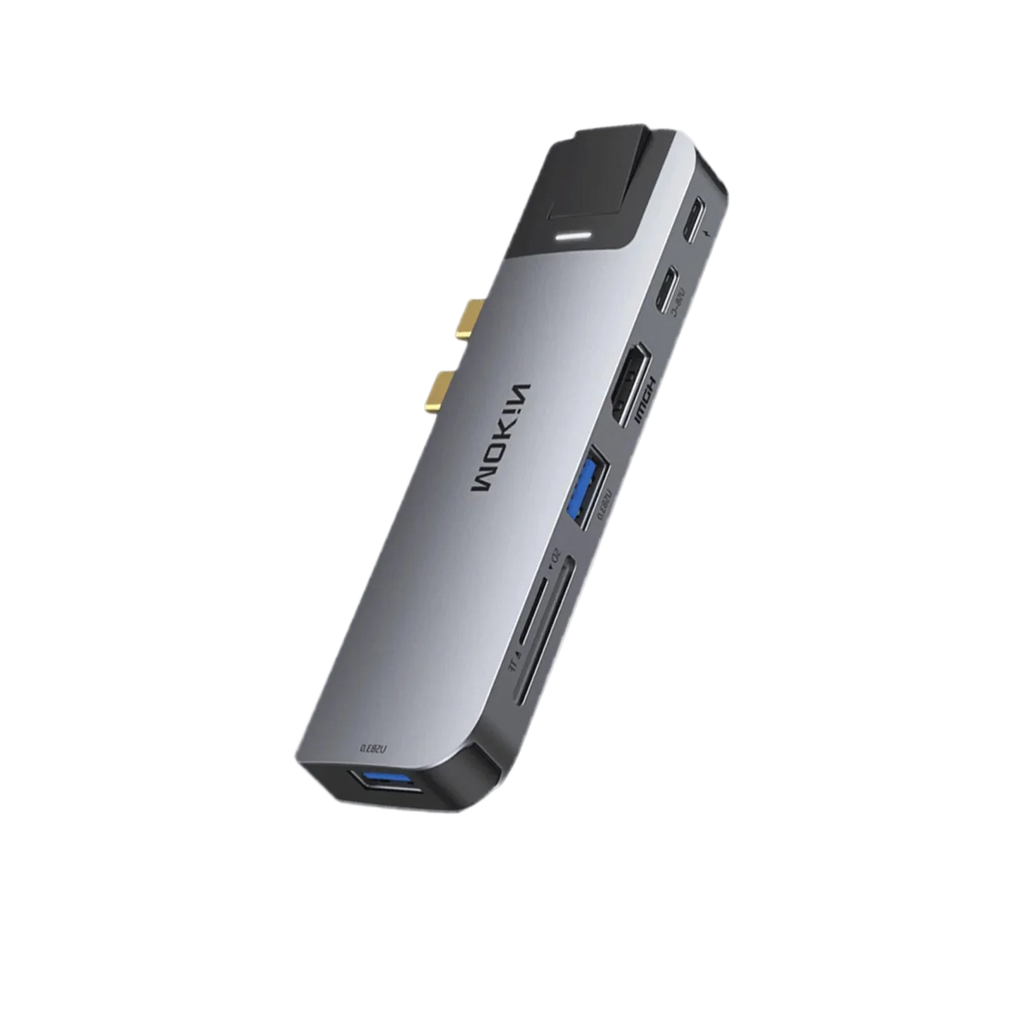 MOKiN 8-in-2 Multiport Adapter for Laptop