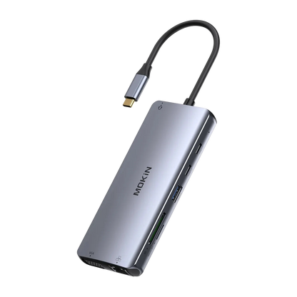 MOKiN 12 IN 1 USB-C Laptop Hub Multiport Adapter