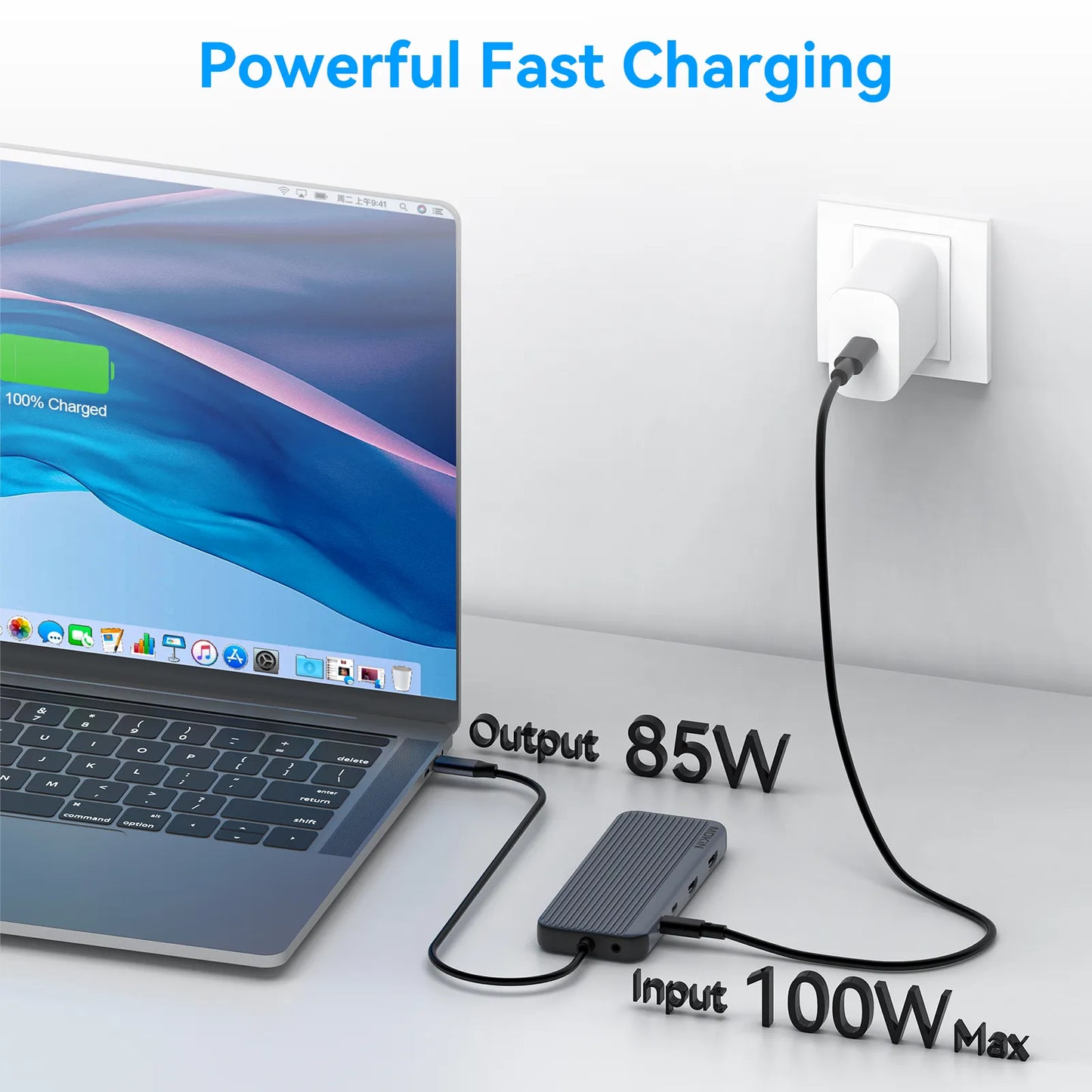 MOKiN 12-in-1 USB-C to Triple HDMI Docking Station for Laptop