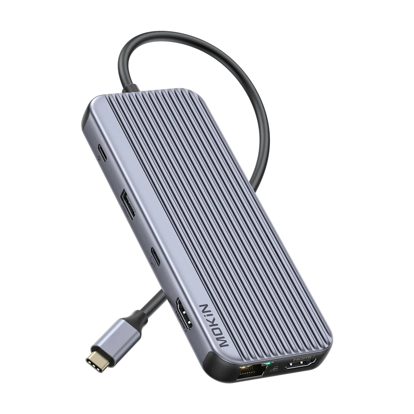 MOKiN 9-in-1 USB-C Hub with Triple Display for Laptop
