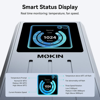 MOKiN Thunderbolt 5 SSD Enclosure 80Gbps Speed