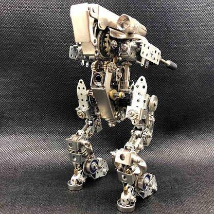 Adult DIY Metal Assembly 3D Robot Mecha Puzzle Toy Model for Home Decor
