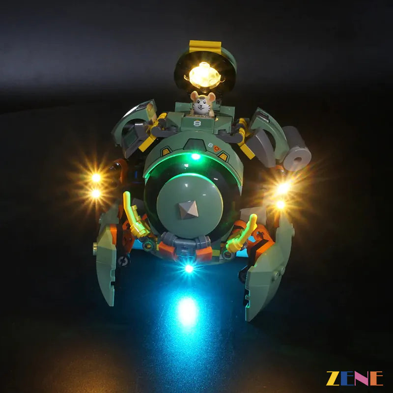 Kit de iluminación LEGO Wrecking Ball Overwatch n.° 75976