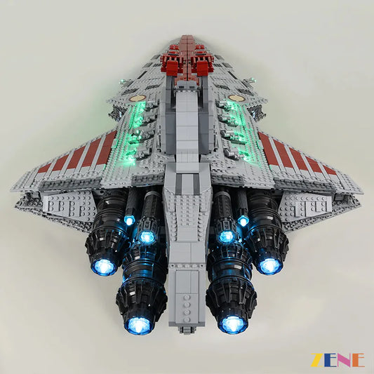 Kit de iluminación para el crucero de ataque de la República clase Venator LEGO n.° 75367 (versión 2)