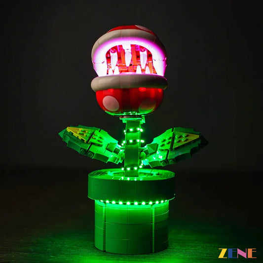 Kit de iluminación para LEGO Planta Piraña Super Mario n.° 71426