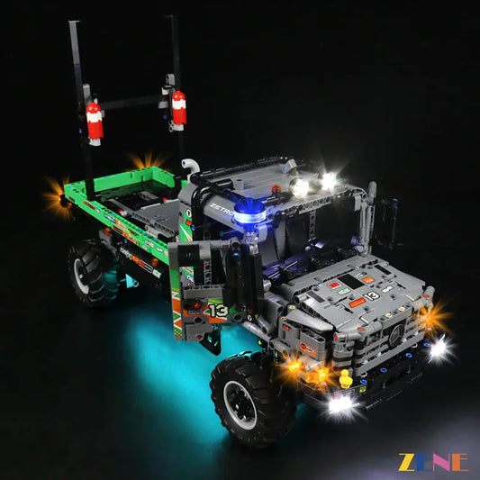 Kit de iluminación para el camión de prueba LEGO Mercedes-Benz Zetros 4X4 n.° 42129