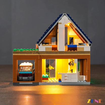 LEGO Family House and Electric Car #60398 Light Kit