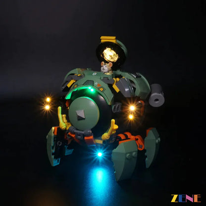 Kit de iluminación LEGO Wrecking Ball Overwatch n.° 75976