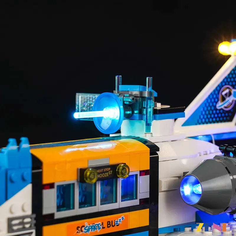 Kit de iluminación para la nave espacial LEGO DREAMZzz Mr. Oz's Spacebus n.° 71460
