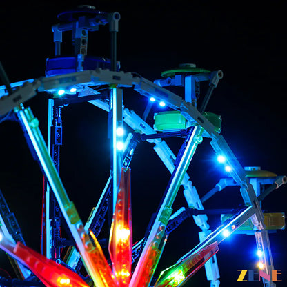 Kit de iluminación para la noria LEGO n.° 10247 (versión 2)