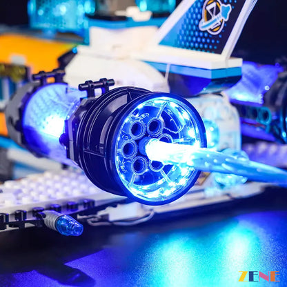 Kit de iluminación para la nave espacial LEGO DREAMZzz Mr. Oz's Spacebus n.° 71460