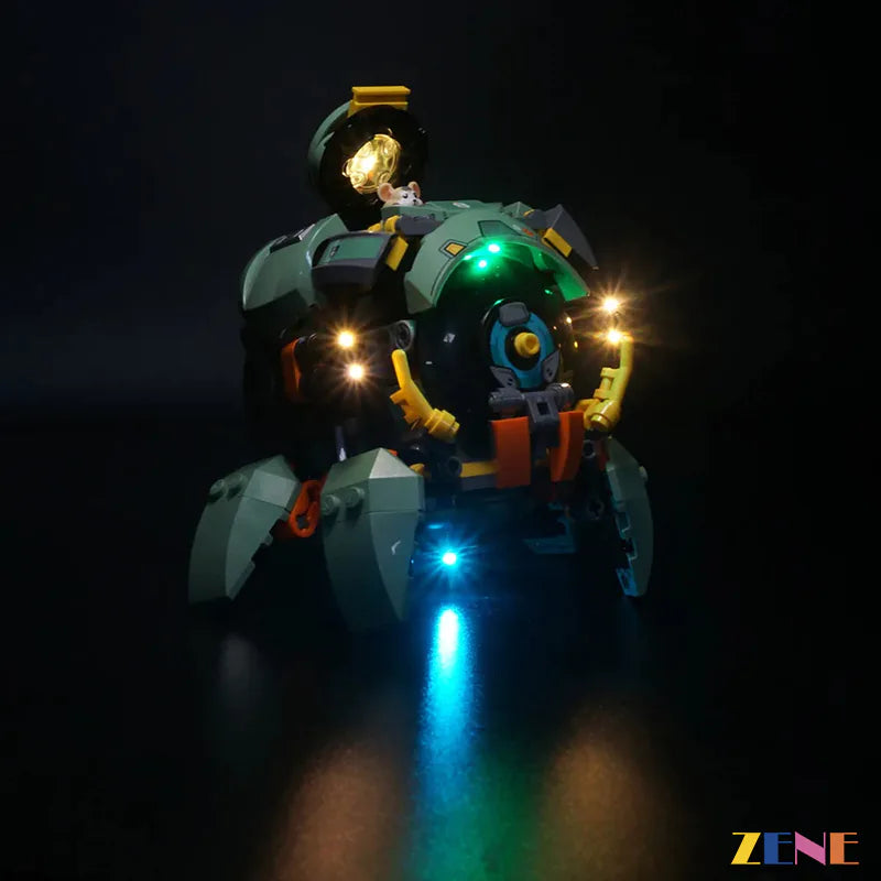 Kit de iluminación LEGO Wrecking Ball Overwatch n.° 75976