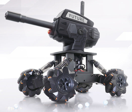 108PCS 3D Alloy assembly programming rechargeable wireless remote control tank electric water bomb car model kit